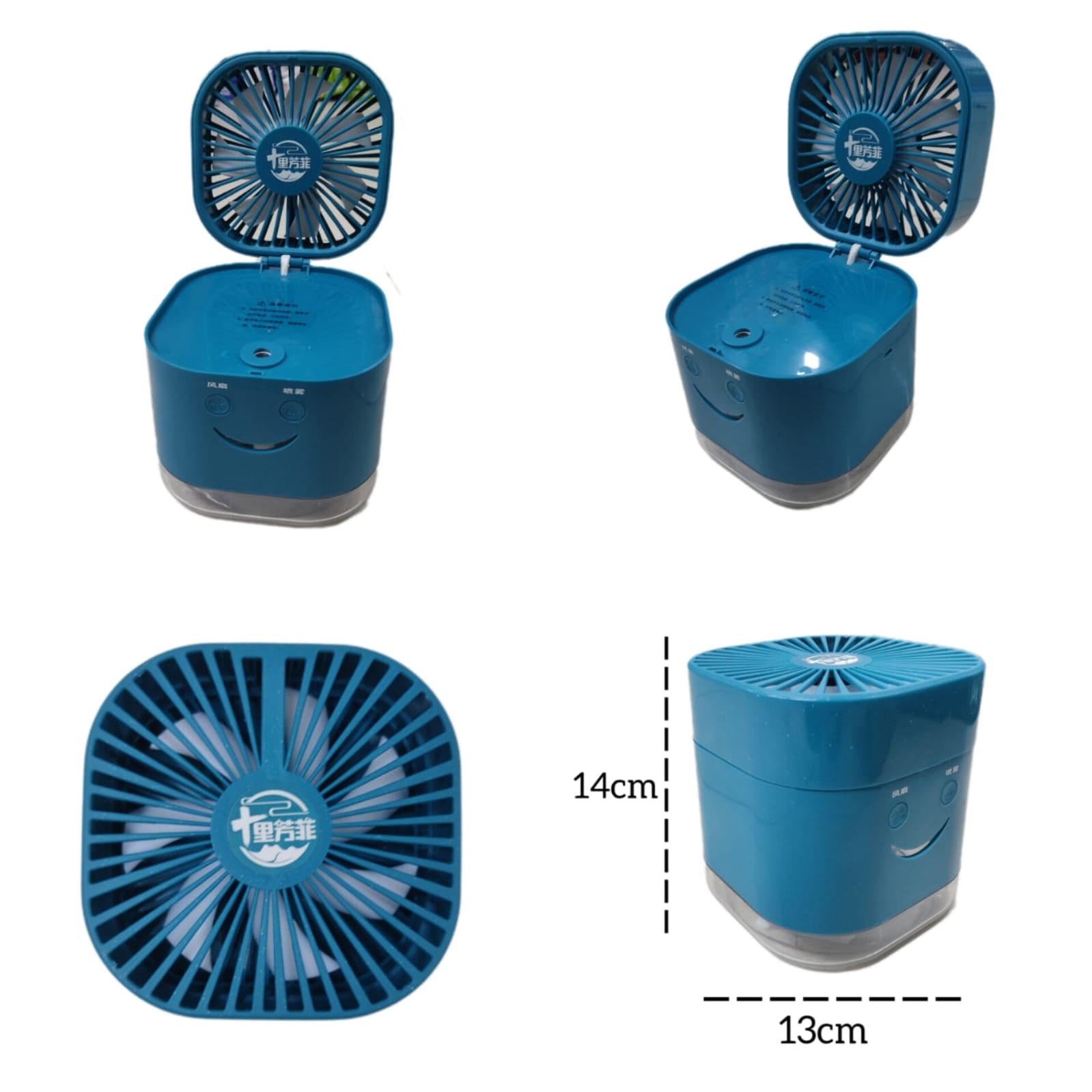 Smiley Fan Humidifier, Mini Desktop Humidifier Spray Fan, USB Cube Folding Fan, Portable Mini Fan Humidifier, Magic Cube Folding Spray Fan, Air Cooled Folding Humidifier Smiley Fan Humidifier, Mini Desktop Humidifier Spray Fan, USB Cube Folding Fan, Portable Mini Fan Humidifier, Magic Cube Folding Spray Fan, Air Cooled Folding Humidifier